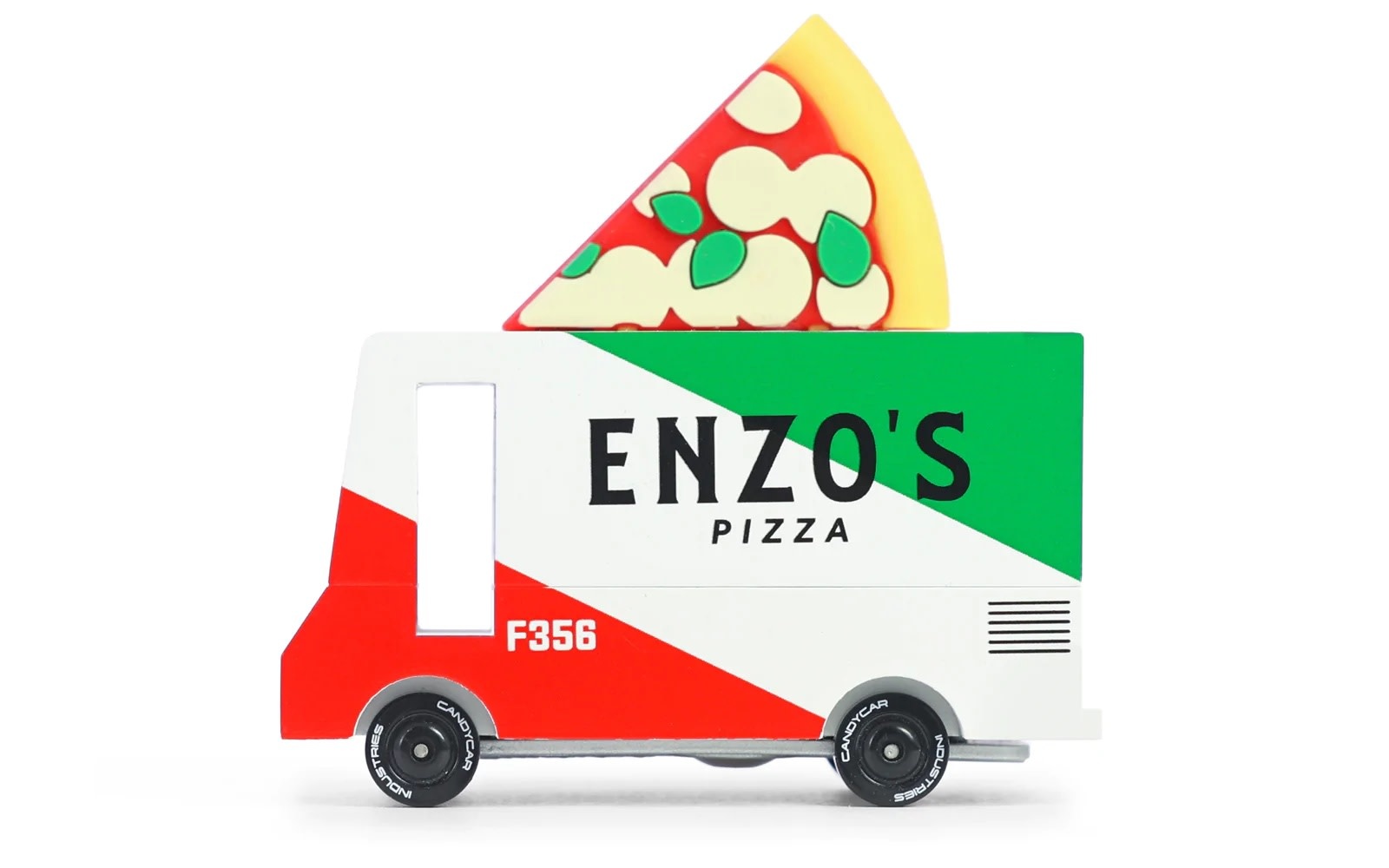 Candylab Toys - CT Candylab Toys - Pizza Van Wooden ToyTruck