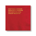 Sapling Press - SAP Sapling Press - 12 Days Napkins