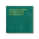 Sapling Press - SAP Sapling Press - 12 Days Napkins