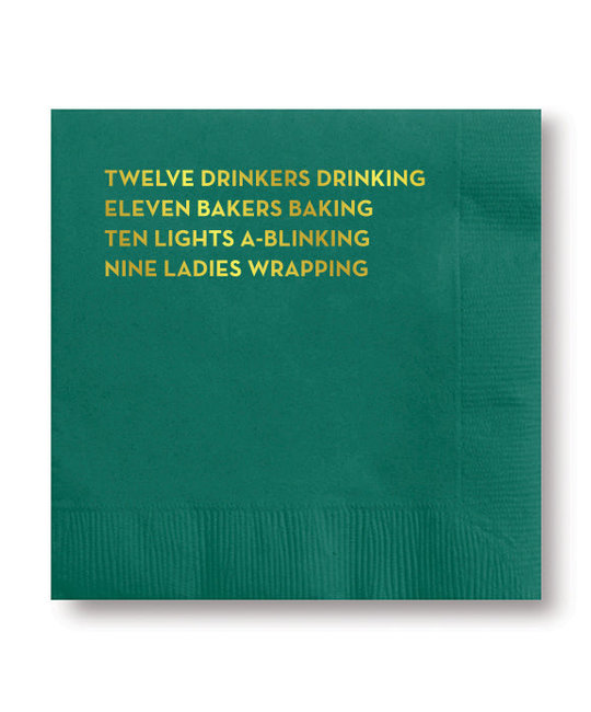 Sapling Press - SAP Sapling Press - 12 Days Napkins