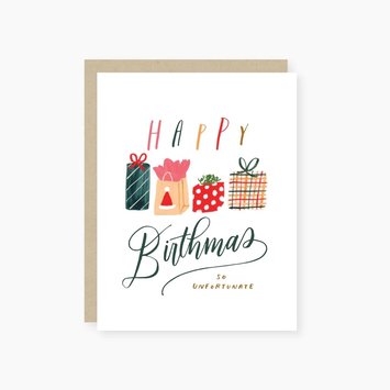 2021 Co. - 2021 2021GCBI0007 - Happy Birthmas Christmas Birthday Card