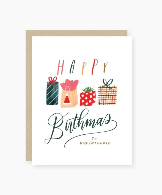 2021 Co. - 2021 2021GCBI0007 - Happy Birthmas Christmas Birthday Card