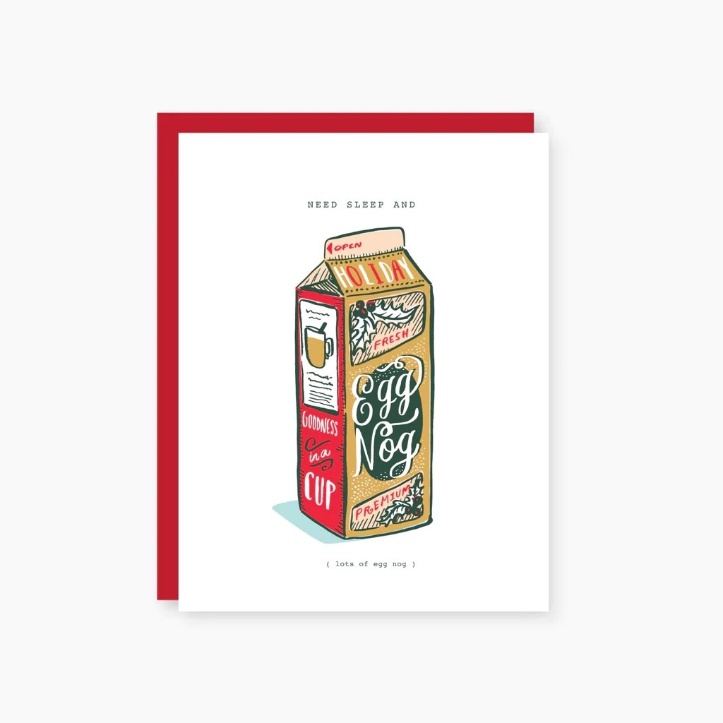 2021 Co. - 2021 2021GCHO0008  - Sleep and Egg Nog (Holiday Junkie) Card