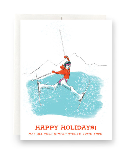 Antiquaria - AN Winter Wishes Happy Holiday Card