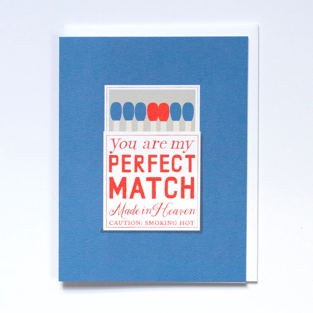 Banquet Atelier and Workshop - BAW You Are My Perfect Match Card