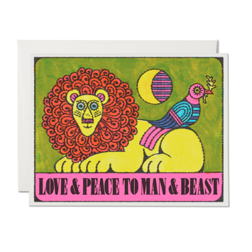 Red Cap Cards - RCC RCCGCHO0039 - Man and Beast Card