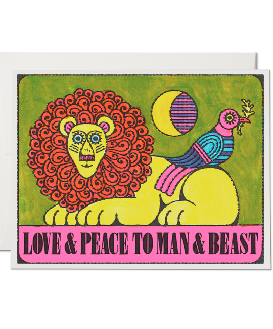 Red Cap Cards - RCC RCCGCHO0039 - Man and Beast Card