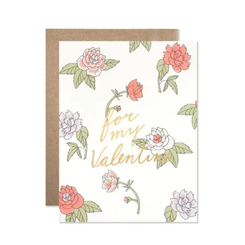 Hartland Brooklyn - HAR For My Valentine, Gold Foil Card