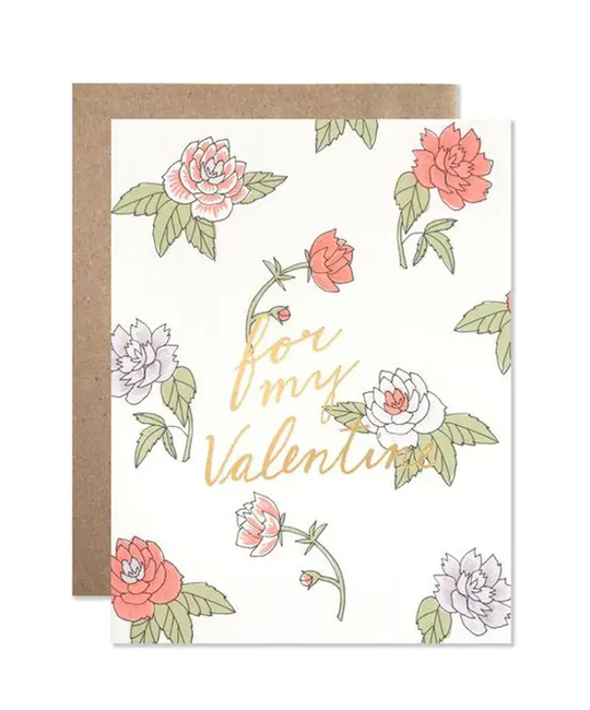Hartland Brooklyn - HAR For My Valentine, Gold Foil Card