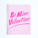 Banquet Atelier and Workshop - BAW Be Mine Valentine  Hot Pink Card