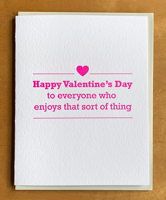 McBittersons - MCB Everyone Who Enjoys Valentine's Day  Card