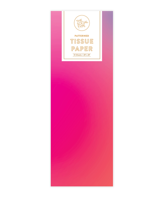 The Social Type - TST Colorful Gradient Tissue Paper