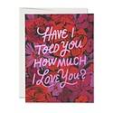Red Cap Cards - RCC I Love You Florals Card