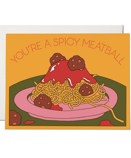 Red Cap Cards - RCC Spicy Meatball Card