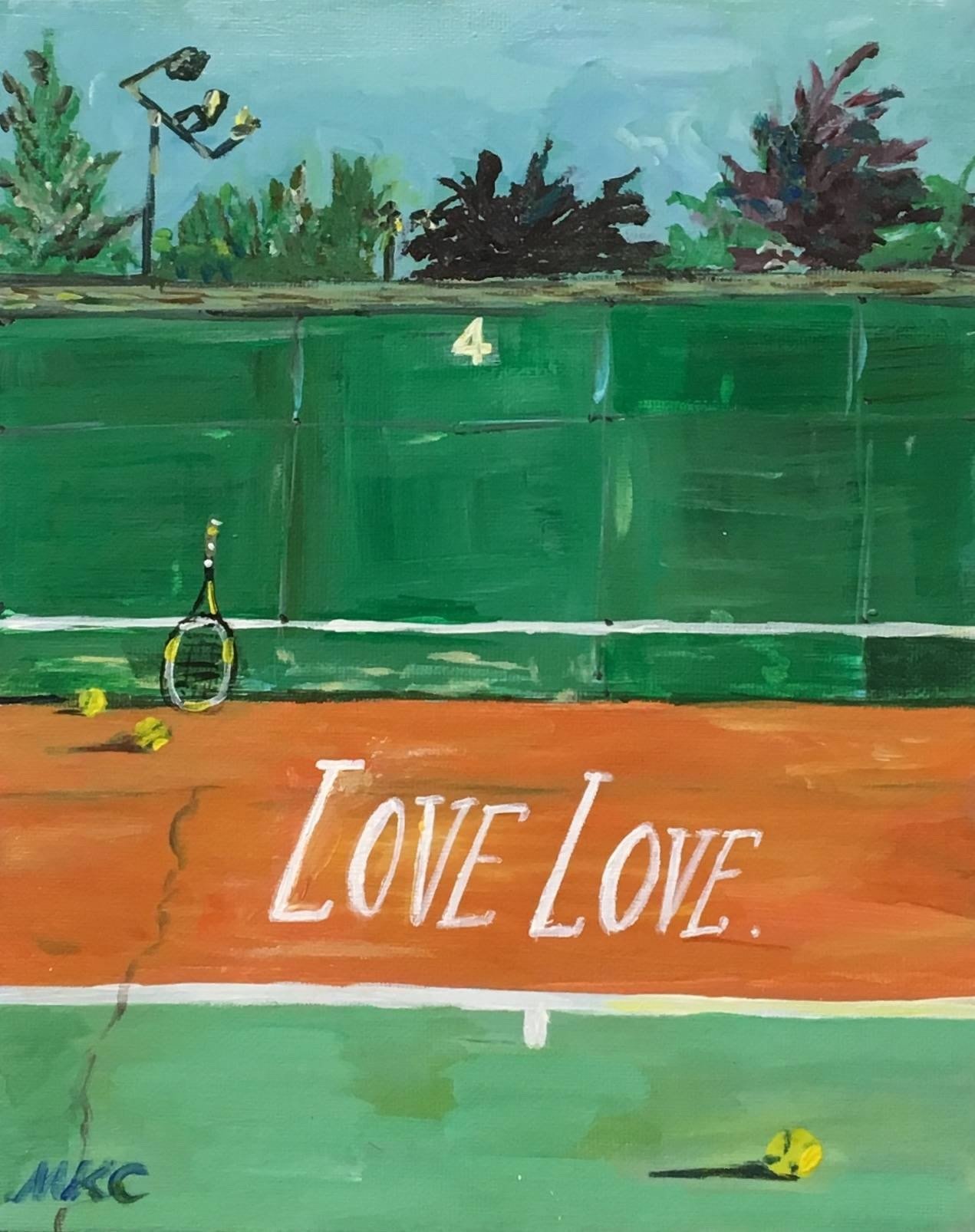 Carpe Diem - CD Love Love Tennis Card