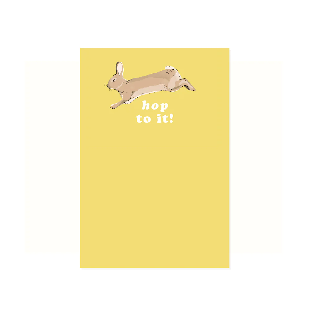 Amy Heitman Illustration - AHI Hop To It Notepad