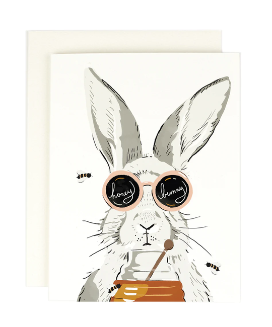 Amy Heitman Illustration - AHI Honey Bunny Card