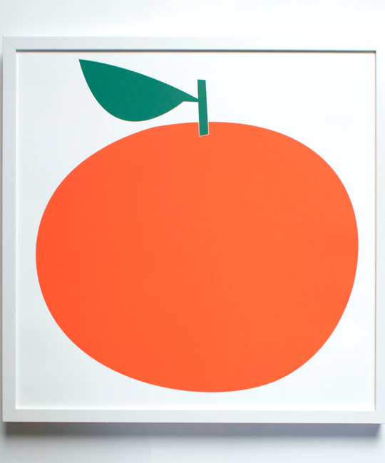Banquet Atelier and Workshop - BAW A Clementine Print, 50 x 50 cm (19.69" by 19.69")