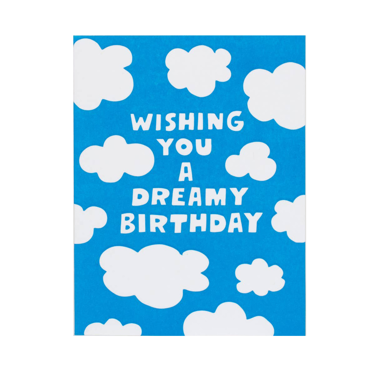 Ashkahn - AS Dreamy Birthday Clouds Card