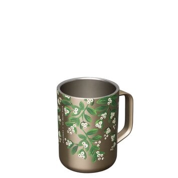 Corkcicle - CO Corkcicle - Rifle Paper Gold Mistletoe Mug