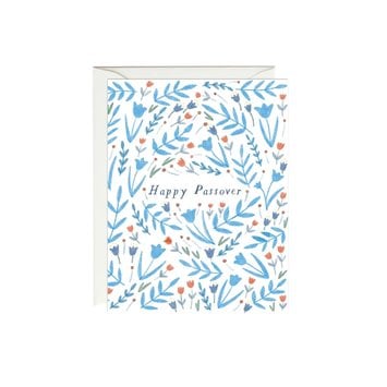 Paula & Waffle - PAW Paula & Waffle - Passover Floral Boxed Note Set