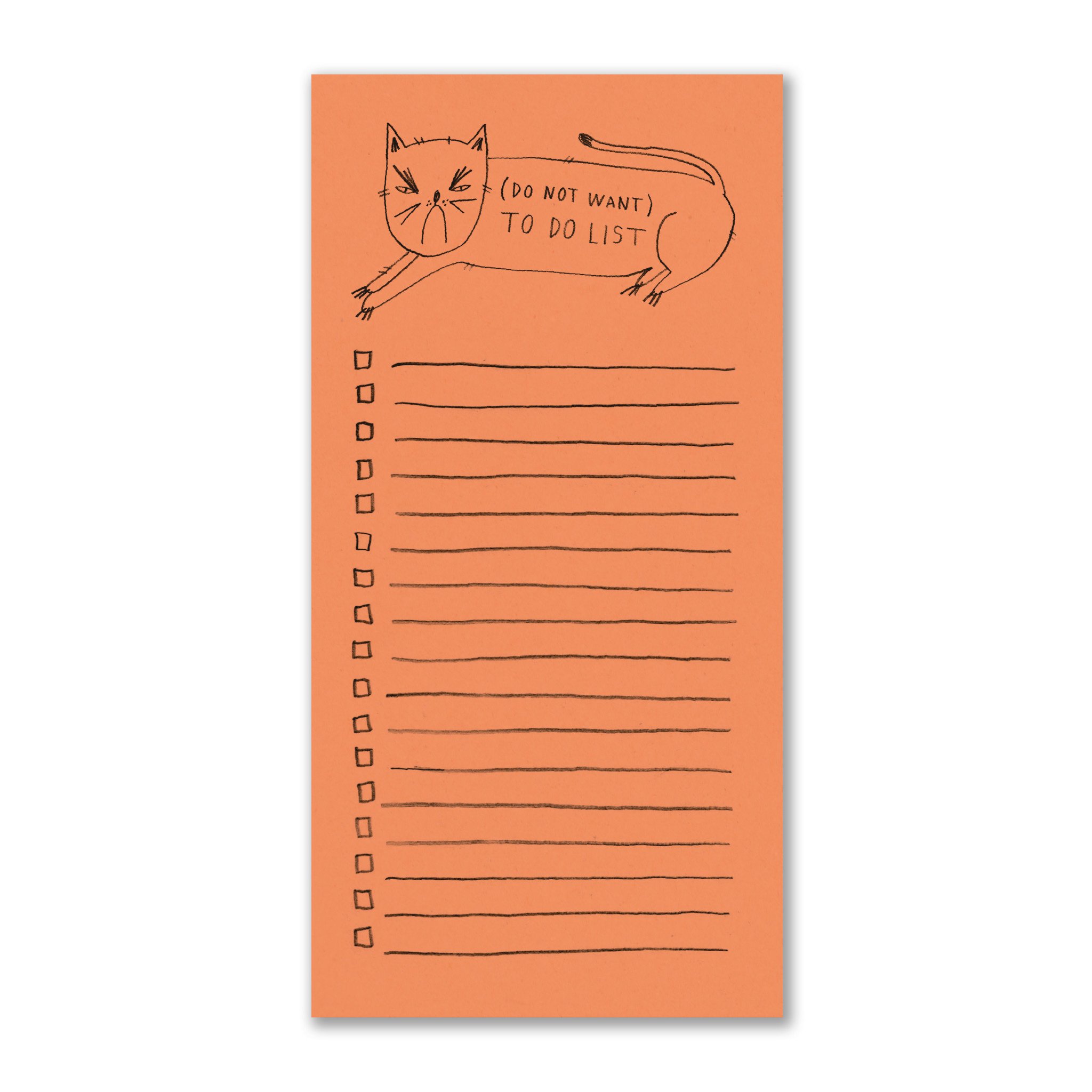 Badger & Burke - BB Badger & Burke - (Do Not Want) To Do List Notepad