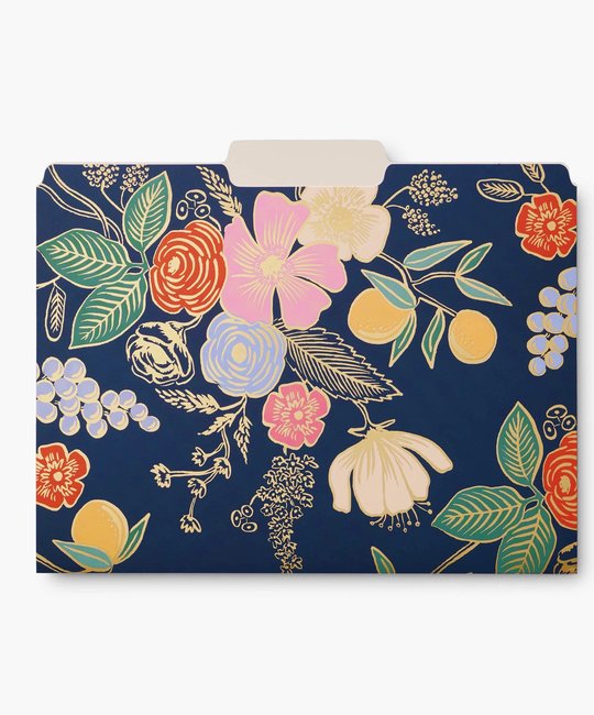 Rifle Paper Co Colette File Folder Set Gus and Ruby Letterpress