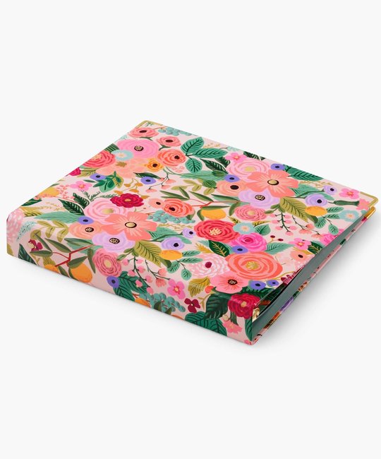 Rifle Paper Co Garden Party Classic Binder Gus and Ruby Letterpress
