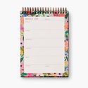 Rifle Paper Co - RP Rifle Paper Co - Garden Party Spiral Desktop Weekly Planner