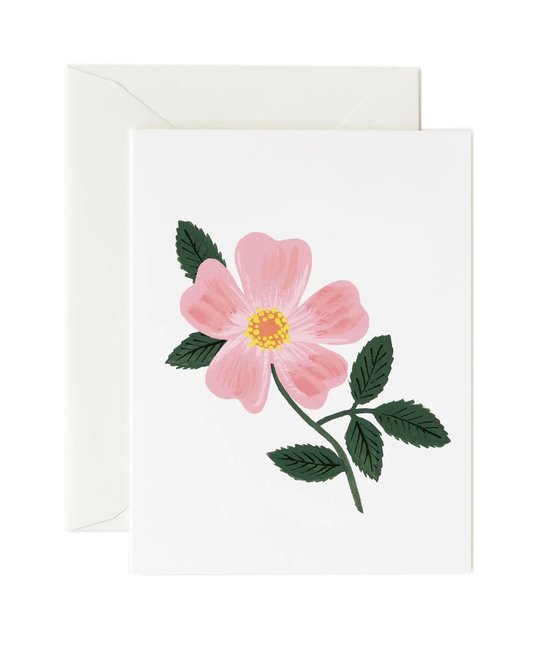 Rifle Paper Co - RP Rifle Paper Co - Wild Prairie Rose Blank Card