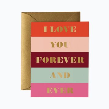 Rifle Paper Co - RP Rifle Paper Co - Color Block Love Card