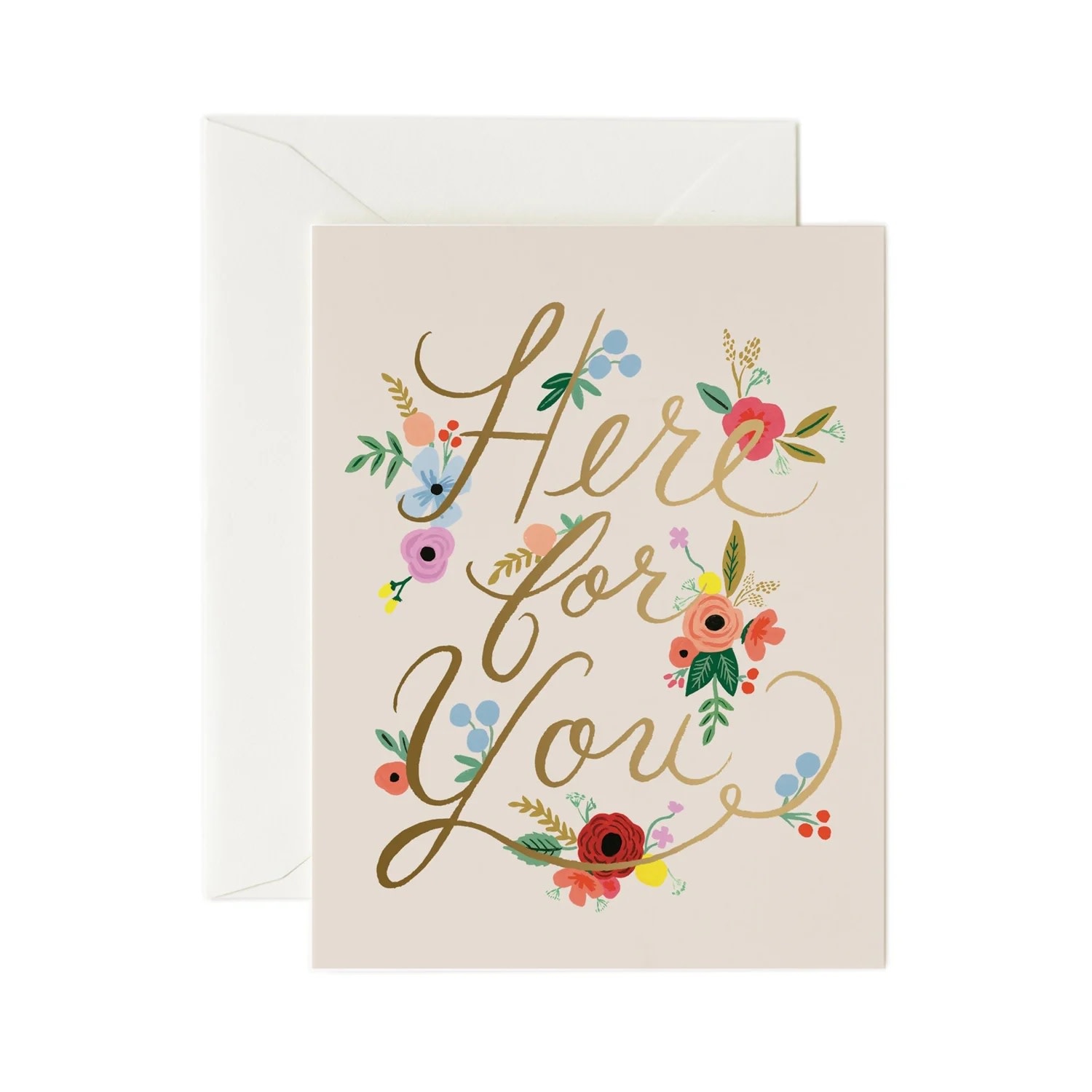 Rifle Paper Co - RP Rifle Paper Co - Floral Here For You Card