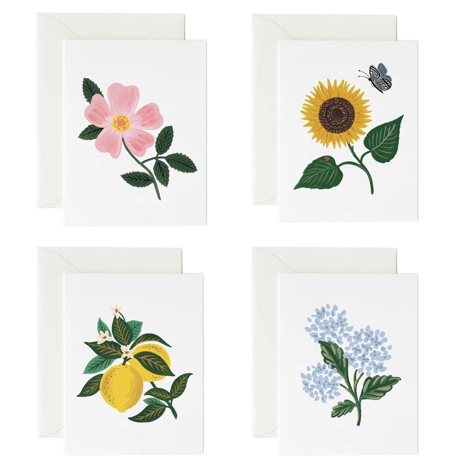 Rifle Paper Co - RP Rifle Paper Co - Assorted Botanical Blossom Boxed Note Set