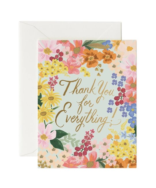 Rifle Paper Co - RP Rifle Paper Co - Margaux Thank You Boxed Note Set