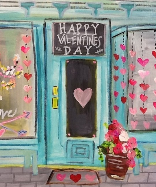 Carpe Diem - CD Carpe Diem - Valentine's Day Store Front Card