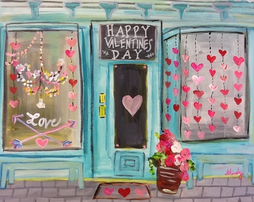 Carpe Diem - CD Carpe Diem - Valentine's Day Store Front Card