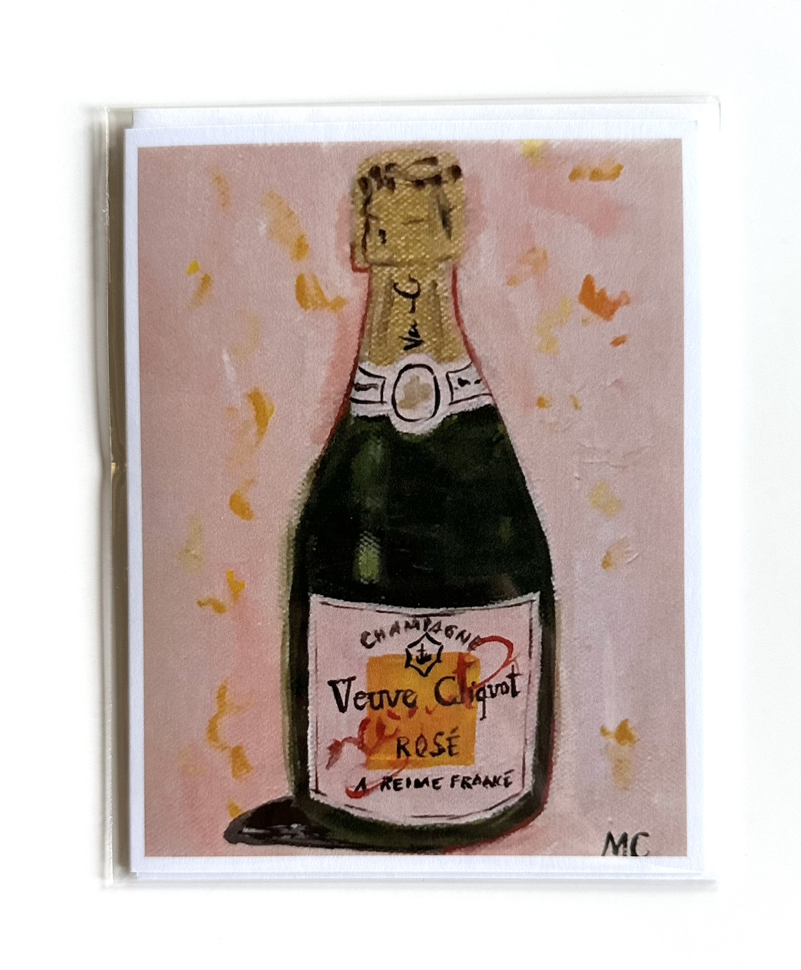 Carpe Diem - CD Carpe Diem - Rose All Day Veuve Blank Card