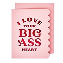 The Social Type - TST Big Ass Heart Card