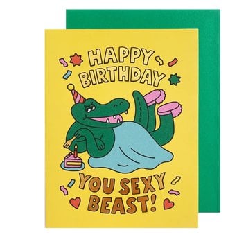 The Social Type - TST Sexy Beast Birthday Card