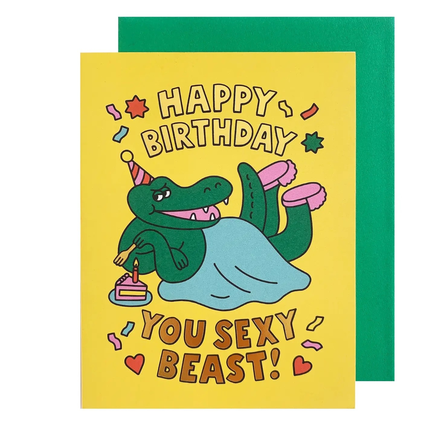The Social Type - TST Sexy Beast Birthday Card