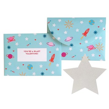 The Social Type - TST You're A Blast Patterned Envelope Boxed Note Set