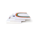 E. Frances Paper Studio - EF E. Frances - Stripey Whale Notepad 6 x 6 Inch