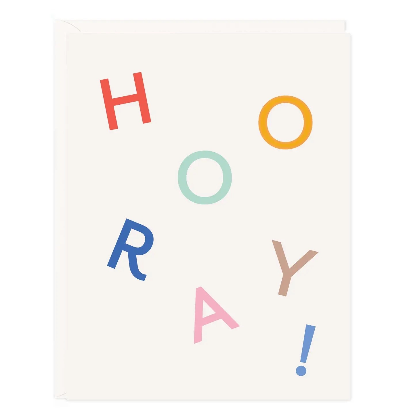 Ramona and Ruth - RR Ramona and Ruth - Hooray Letters Card