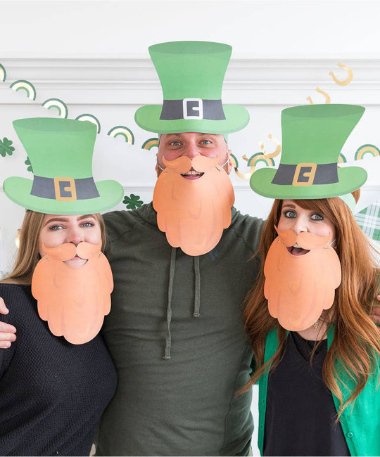 My Minds Eye - MME St. Patrick's Day Hat and Beard Set (Set of 6)