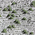 Brainstorm Print and Design - BS Brainstorm - 4,000 Footers of the White Mountains Print, 11" x 14"