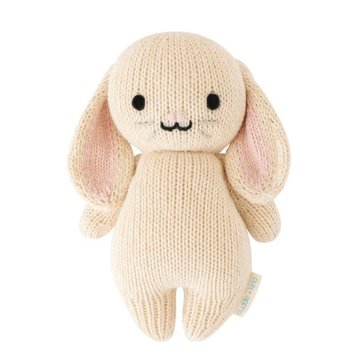 Cuddle + Kind - CAK Cuddle + Kind - Baby Bunny, 7in,  Knit Doll (Oatmeal)
