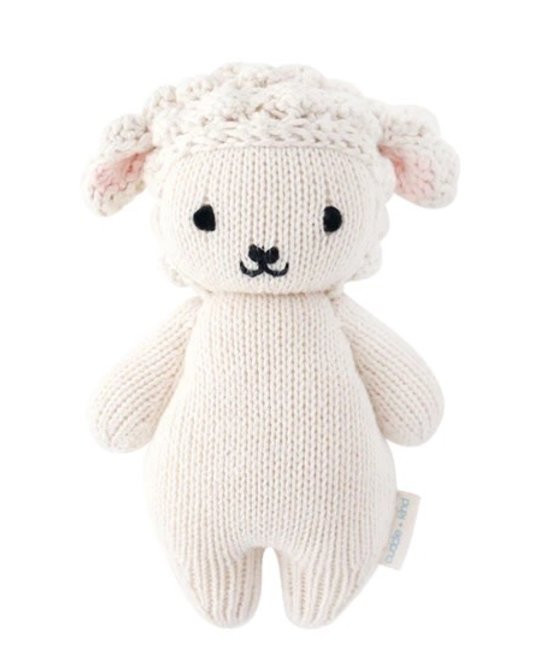 Cuddle + Kind - CAK Cuddle + Kind - Baby Lamb, 7in Knit Doll
