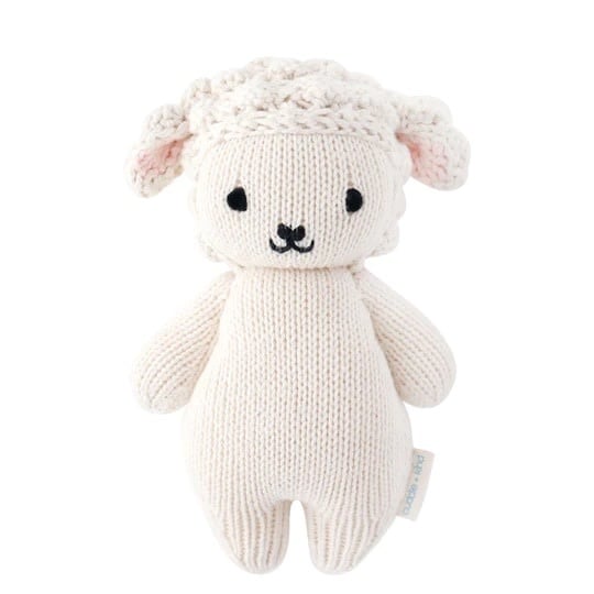 Cuddle + Kind - CAK Cuddle + Kind - Baby Lamb, 7in Knit Doll