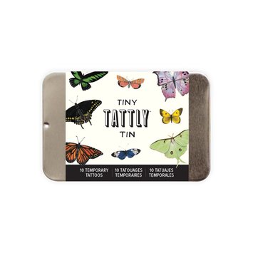 Tattly - TA Tattly - Tiny Butterfly Tattoo Tin | 10 Temporary Tattoos