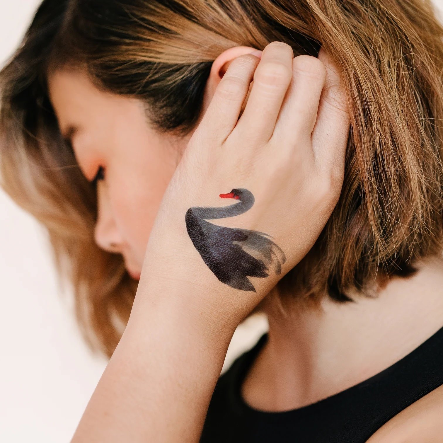 Tattoo Commission  Tribal Black Swan by illusorya on DeviantArt